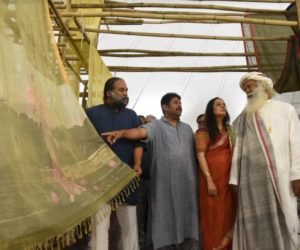 gaurang explains his dream project to sadguru jaggi vasudev