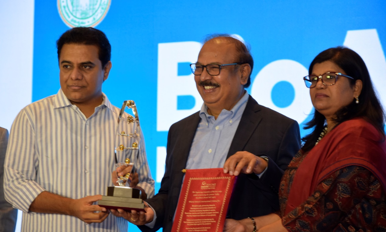 Bharat Biotech COVAXIN wins Bio Asia Excellence Award 2021